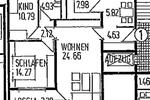 Etagenwohnung Troisdorf - 3.5 Zimmer, 78 m&sup2;, 229.000&euro; | Angebot:26400083