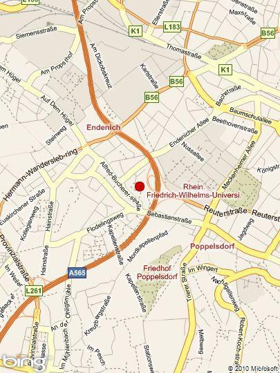 Etagenwohnung Bonn Poppelsdorf - 1 Zimmer, 35 m&sup2;, 512&euro; | Angebot:26343763