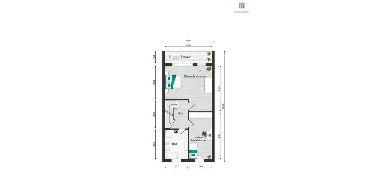 Reihenmittelhaus Erftstadt Liblar - 6 Zimmer, 166 m&sup2;, 549.000&euro; | Angebot:26290840