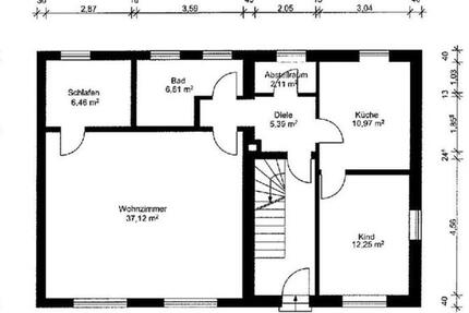 Erdgeschosswohnung mit EBK und Gartennutzung 3 zimmer