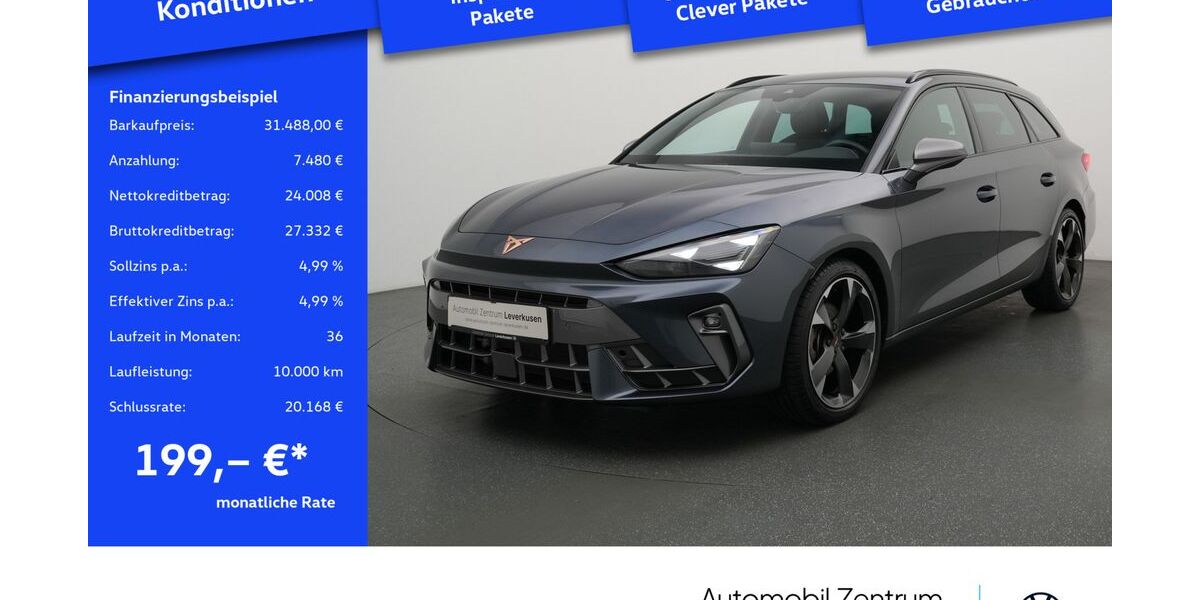Cupra Leon 8.524 km 31.480 € Leverkusen 51379