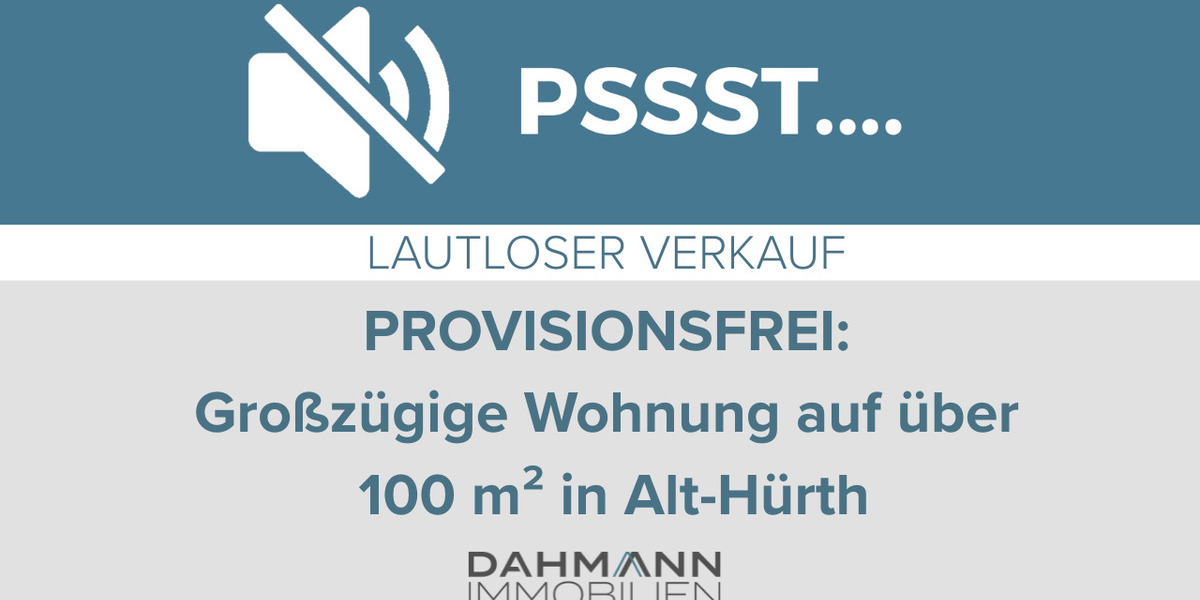 PROVISIONSFREI: Großzügige Wohnung mit Balkon auf über 100 m² in Alt-Hürth 2 zimmer