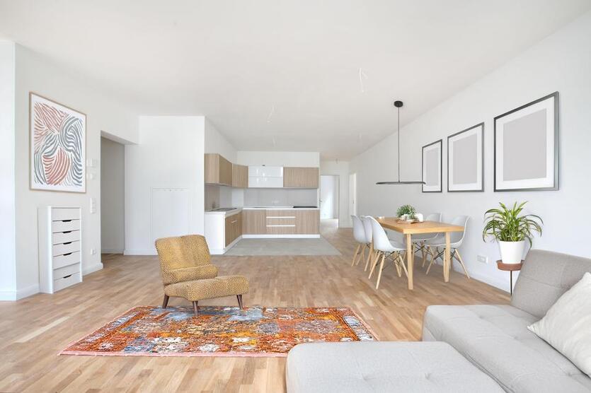 Erstbezug! Exklusive 3-Zimmer-Wohnung im 1. OG mit Terrasse – hochwertiger Neubau in Stadtmitte zimmer