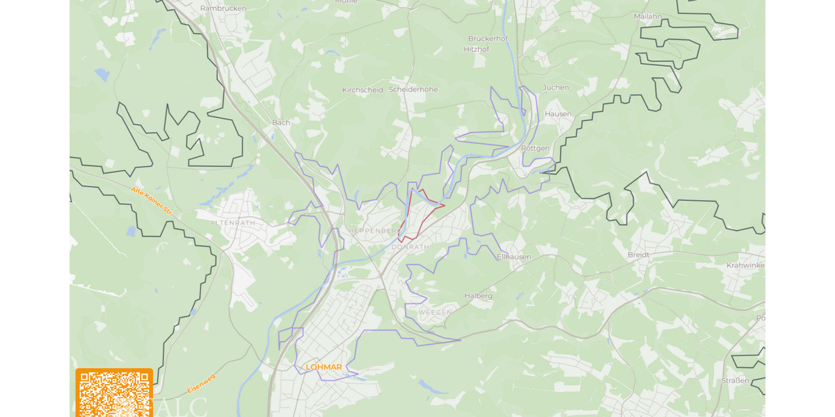 Etagenwohnung Lohmar Donrath - 2 Zimmer, 54 m&sup2;, 179.000&euro; | Angebot:24698991