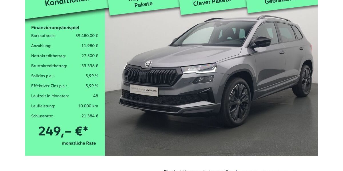 Skoda Karoq 8.000 km 38.980 &euro; Leverkusen 51379