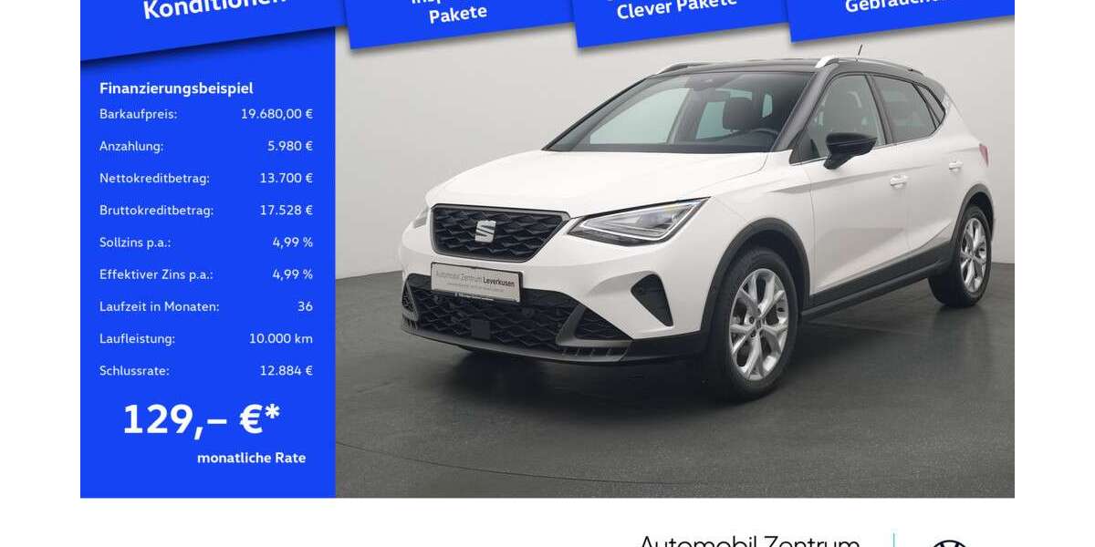 Seat Arona 18.178 km 19.680 € Leverkusen 51379