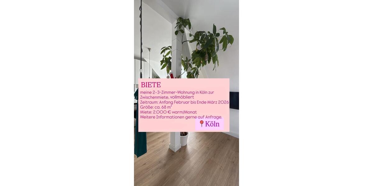 ZIWI: 23-Zimmer-Wohnung 3 zimmer