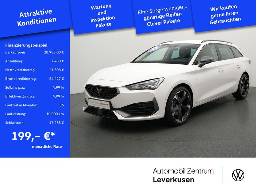 Cupra Leon 31.105 km 28.988 € Leverkusen 51379
