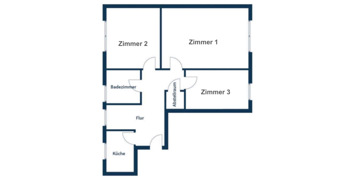Etagenwohnung Köln Nippes - 3 Zimmer, 20 m&sup2;, 400&euro; | Angebot:25392977