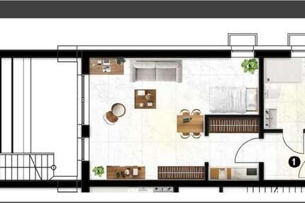 Wohnung zum Kaufen in Köln - Niehl 289.900 € 50 m² 1 zimmer