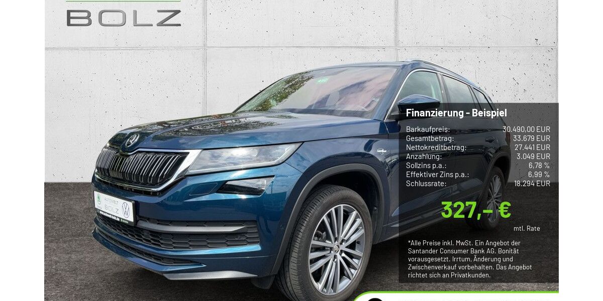 Skoda Kodiaq 75.669 km 29.990 &euro; Pulheim-Brauweiler 50259
