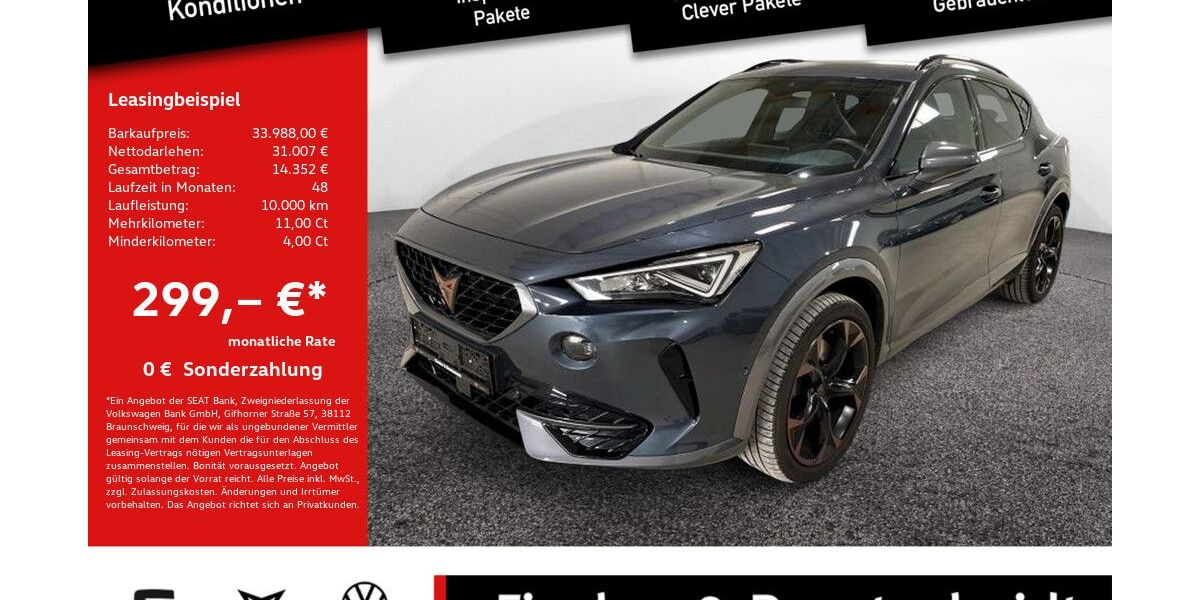 Cupra Formentor 19.548 km 33.988 &euro; Lohmar 53797