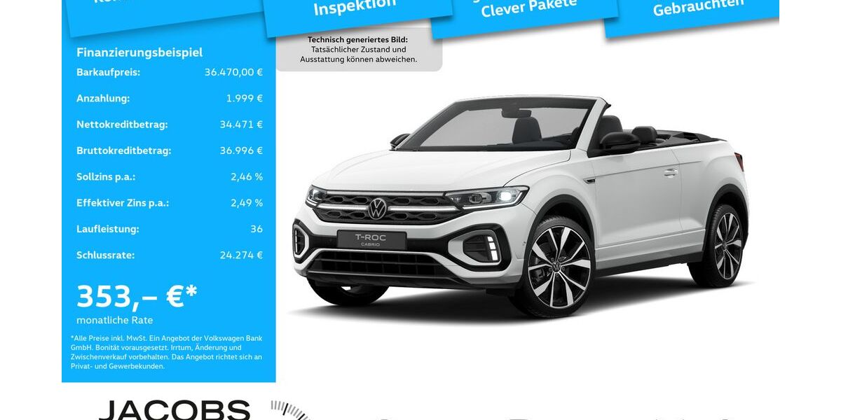 VW T-Roc 18.027 km 36.470 &euro; Bergheim 50126