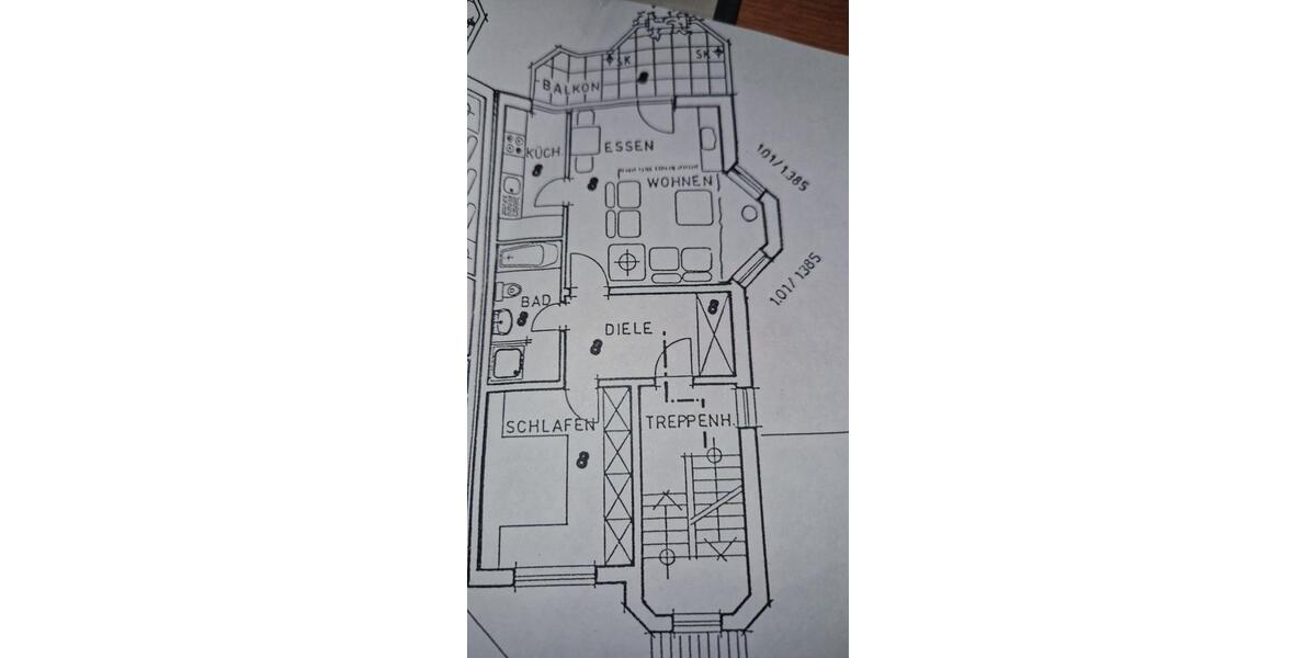 Etagenwohnung Köln Lindenthal - 2 Zimmer, 65 m&sup2;, 299.000&euro; | Angebot:26588523
