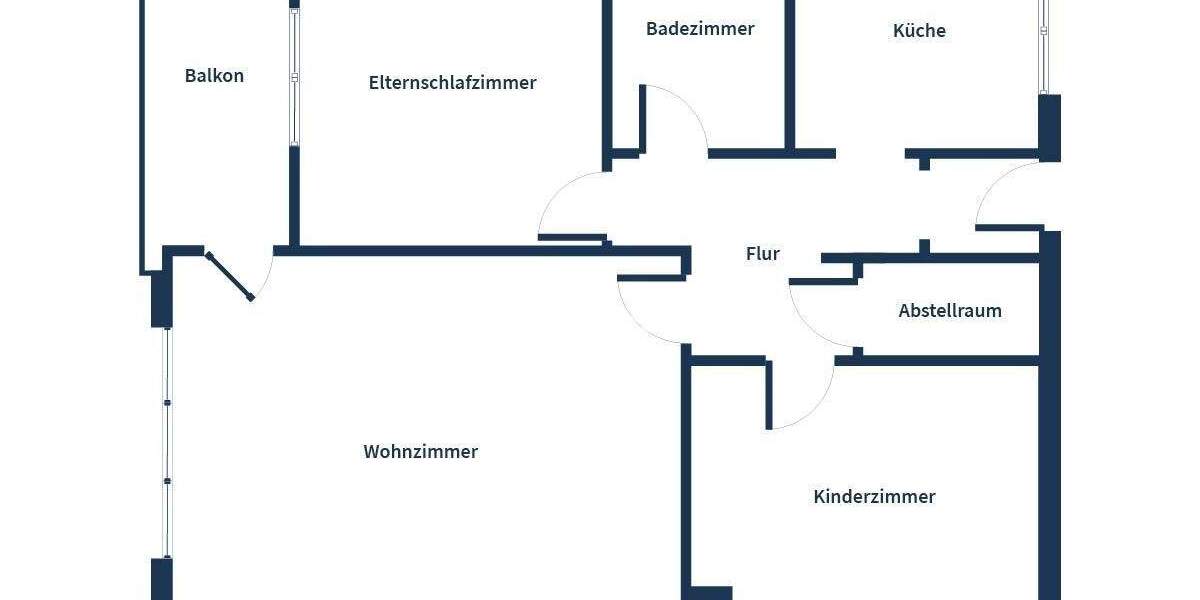 Etagenwohnung Leverkusen Lützenkirchen - 3 Zimmer, 78 m&sup2;, 160.000&euro; | Angebot:25289470