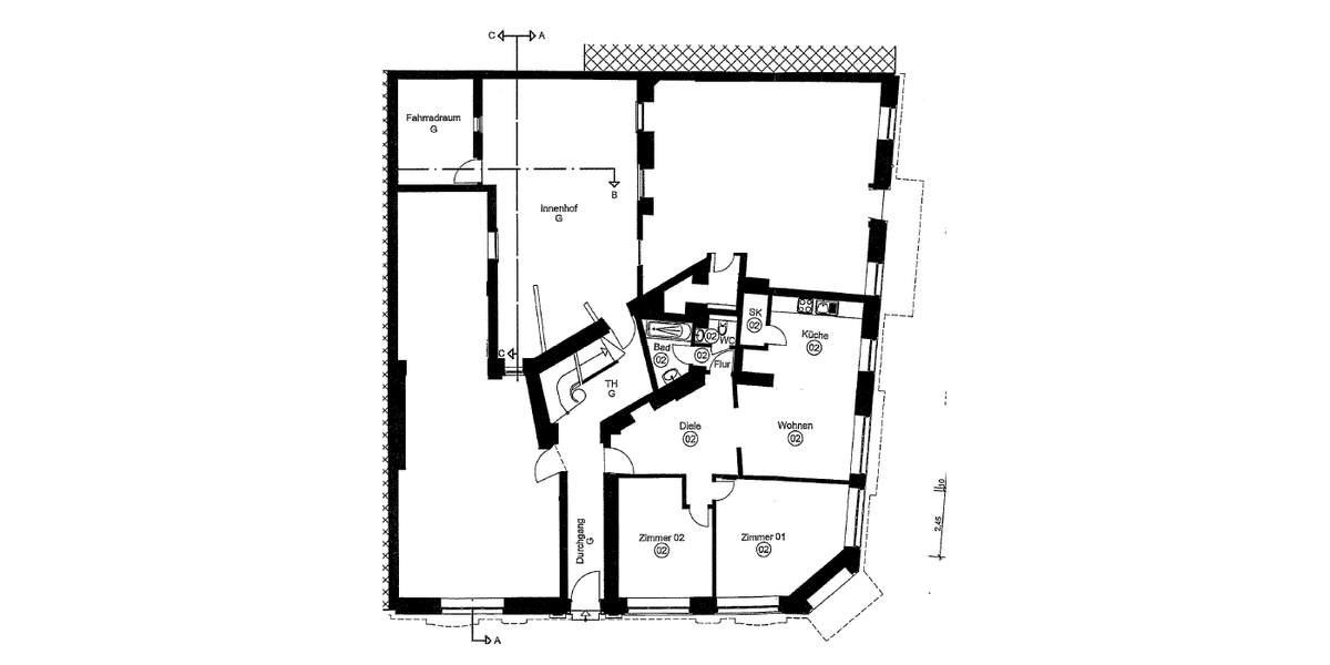 82 m² große Erdgeschoss-Wohnung in Köln-Mülheim - Erdgeschoßwohnung Köln Mülheim | Angebot:20500826