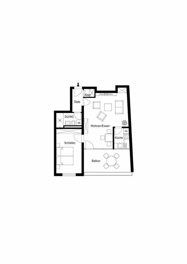Schöne ZweiZimmerwohnung inkl. Tiefgaragenstellplatz in beliebter Wohnlage