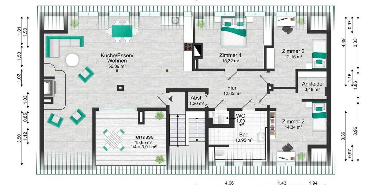 Einfamilienhaus Köln Altstadt-Süd - 4 Zimmer, 697.000&euro; | Angebot:26378074