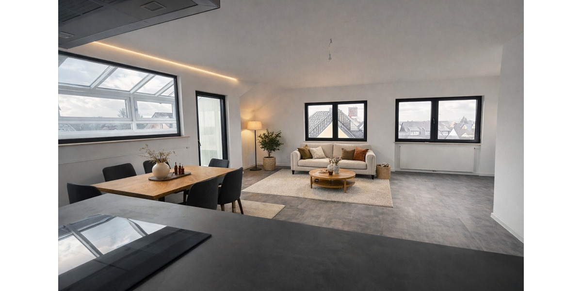 Dachgeschoßwohnung Sankt Augustin - 2 Zimmer, 102 m&sup2;, 1.300&euro; | Angebot:26072587