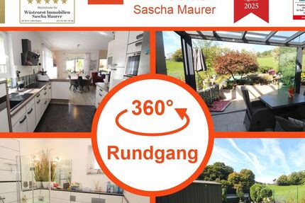 Mit 3D: Einfamilienhaus mit schön angelegtem Garten und dem Blick ins Grüne! 4 zimmer