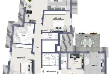 Wohnung zum Kaufen in Köln 334.000 € 200 m² 5 zimmer