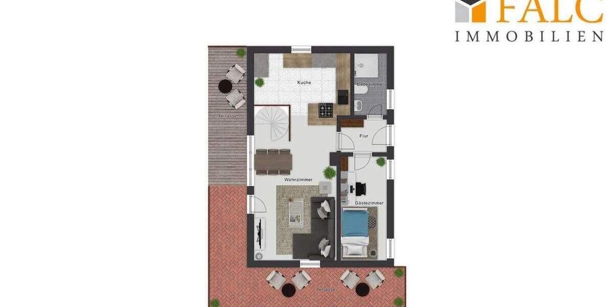 Einfamilienhaus Neunkirchen-Seelscheid Hasenbach - 3 Zimmer, 100 m&sup2;, 329.000&euro; | Angebot:25278115