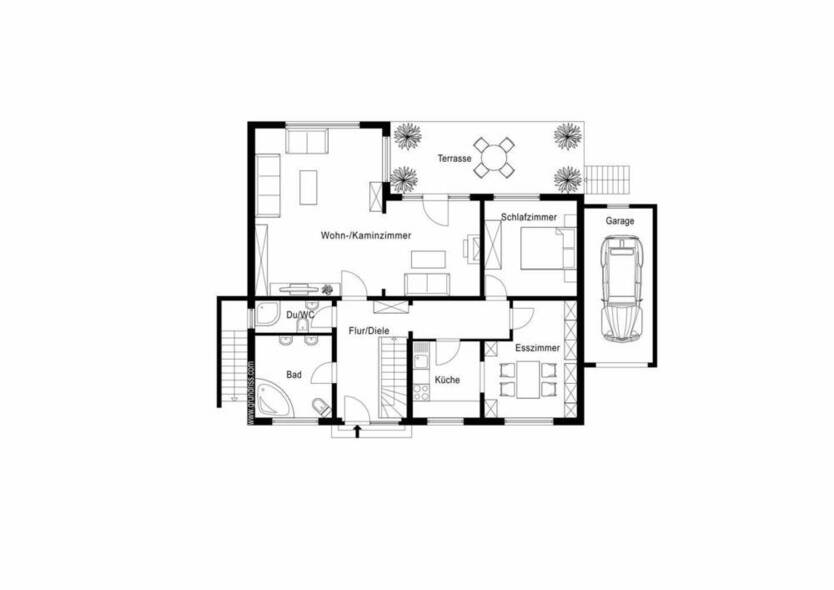 Sanierter Bungalow mit EinliegerWohnung in beliebter Wohnlage