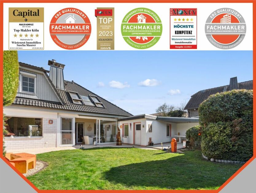 Mit 3D und Video: Modernes Einfamilienhaus mit großem und schön angelegten Garten in Nörvenich! 8 zimmer