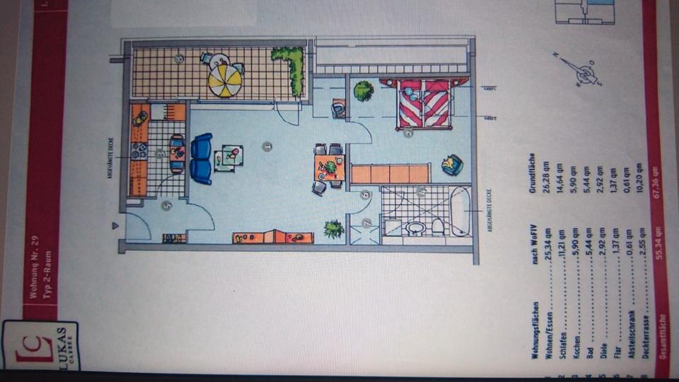 Ehrenfeld Eigentumswohnung mit großer Loggia, Lukas Carree 2 zimmer