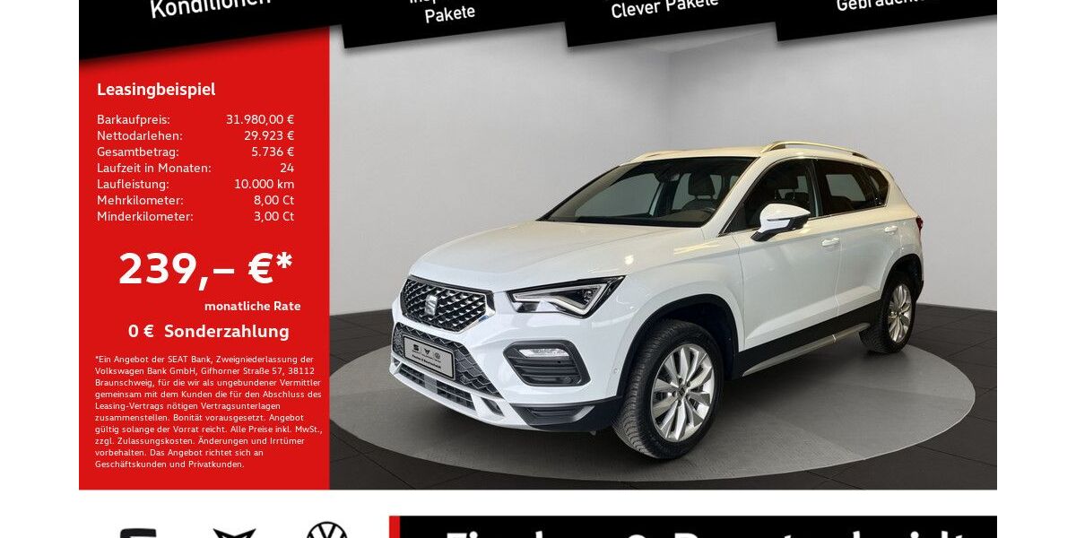 Seat Ateca 26.296 km 31.980 &euro; Lohmar 53797