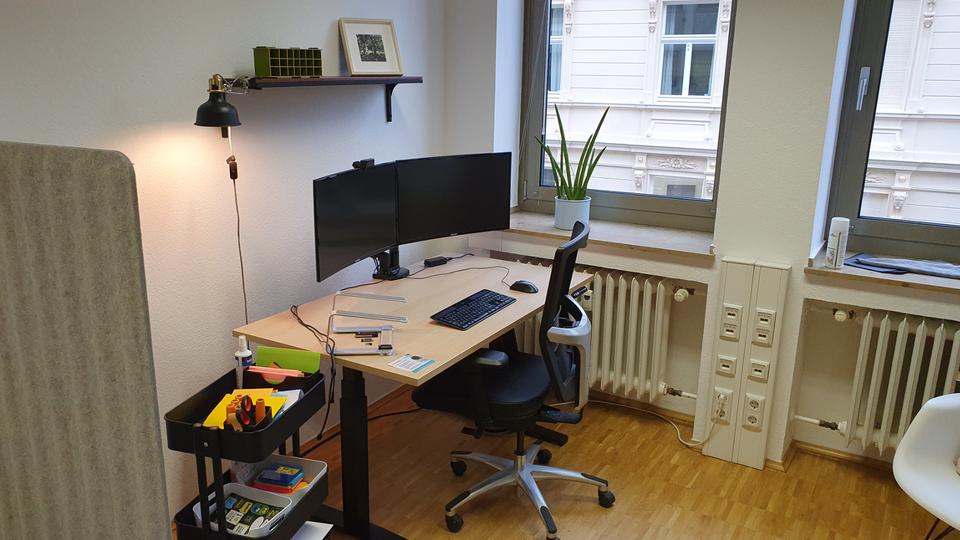 Flexibler Schreibtischplatz Kunibert - Kaffee-Flat & Meetingraum nahe Ebertplatz zimmer