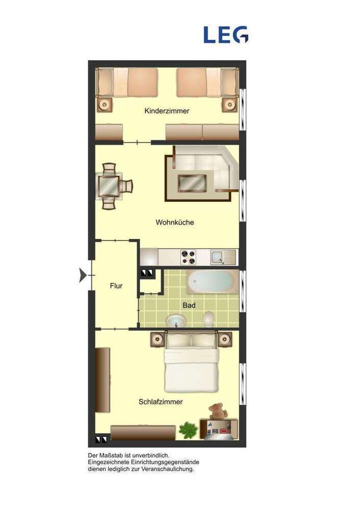 Wohnung zum Mieten in Leverkusen 389 € 38.63 m²