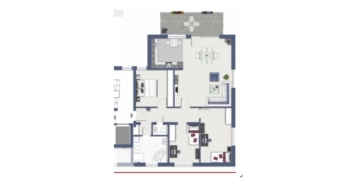 Etagenwohnung Köln Porz - 4 Zimmer, 109 m&sup2;, 2.160&euro; | Angebot:25562430