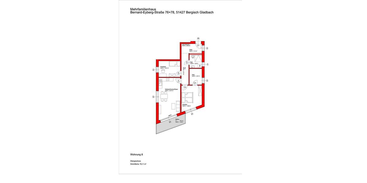 +++WOHNKOMFORT AUF HÖCHSTEM NIVEAU+++ Neubaumaßnahme in Refrath 3 zimmer