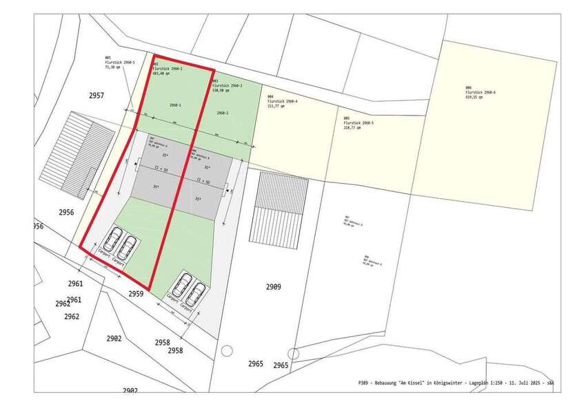 Grundstück zu verkaufen in Königswinter 299.500 € 1014 m²