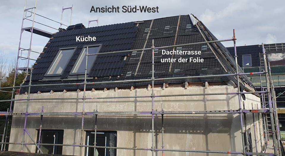 Glessen - Neubauprojekt: helle Dachgeschosswohnung in Toplage 2 zimmer