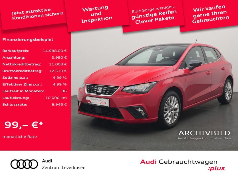 Seat Ibiza 44.533 km 14.988 € Leverkusen 51373
