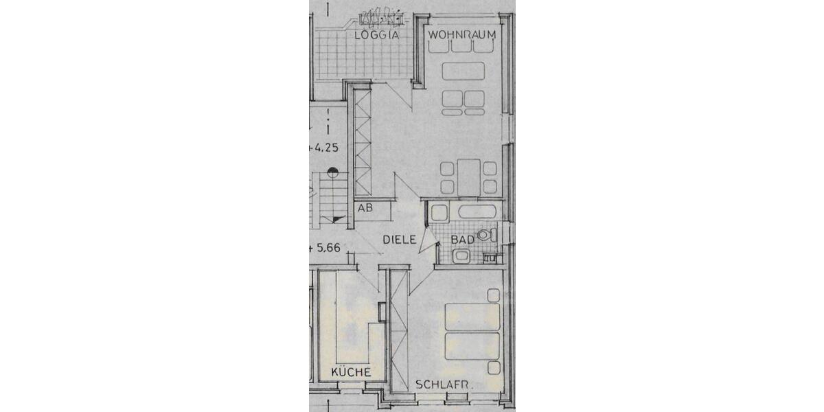 Etagenwohnung Hilden - 2 Zimmer, 65 m&sup2;, 845&euro; | Angebot:25548135