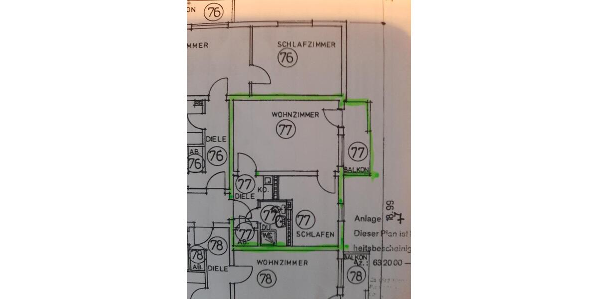 Etagenwohnung Bergisch Gladbach Frankenforst - 2 Zimmer, 37 m&sup2;, 135.000&euro; | Angebot:27298933