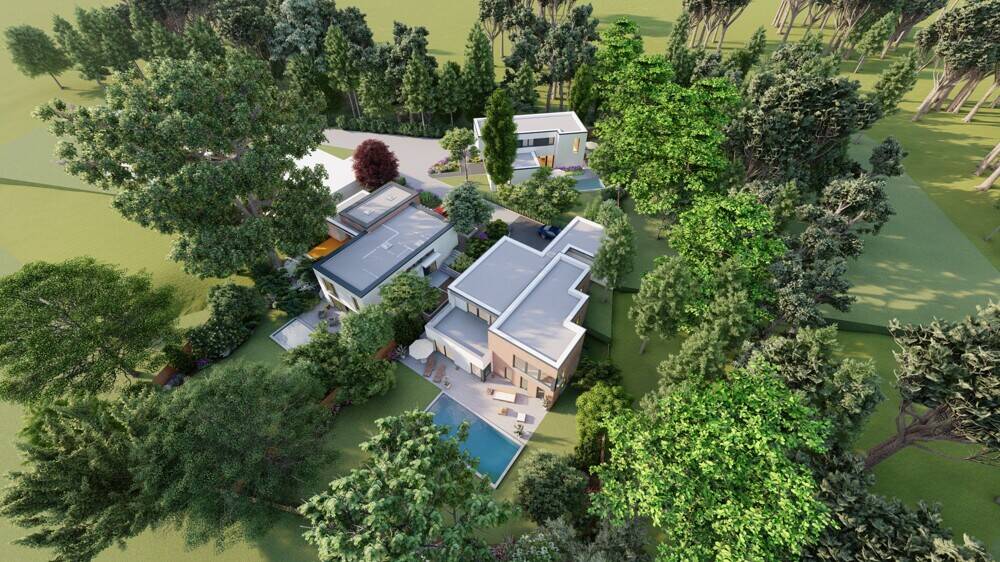 Exklusive Bauhausvilla in ruhiger Bestlage - moderner Luxusbungalow mit Garten und Garage - Villa Bensberg Bensberg | Angebot:26503182