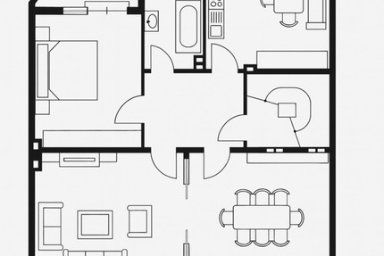 3,5-Zimmer-Wohnung mit Balkon in zentraler Lage von Euskirchen zimmer