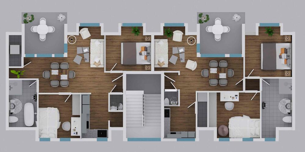 Neue helle Dachgeschoßwohnung mit moderner Heiztechnik im Energiesparhaus Bonn-Endenich - Dachgeschoßwohnung Bonn Dransdorf | Angebot:24049039