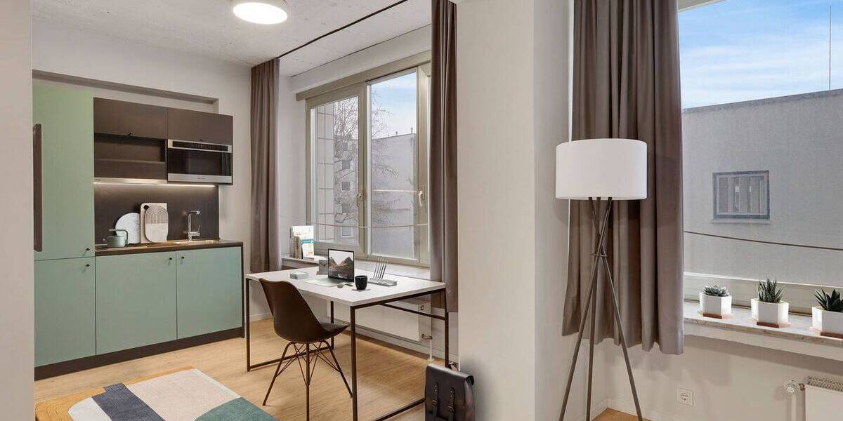 Zentral + möbliert: 1-Zimmer-Apartment zentral gelegen in Köln-Ehrenfeld ab Februar | Maxi Studio 1 zimmer