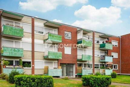 Ruhig gelegen! Gemütliche 1-Zimmer-Erdgeschosswohnung mit Süd-West-Balkon 1 zimmer