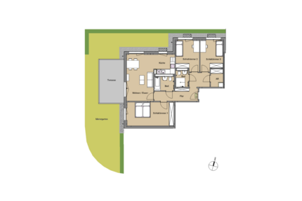 Wohnung Leverkusen Alkenrath - 4 Zimmer, 104 m&sup2;, 1.495&euro; | Angebot:26777276
