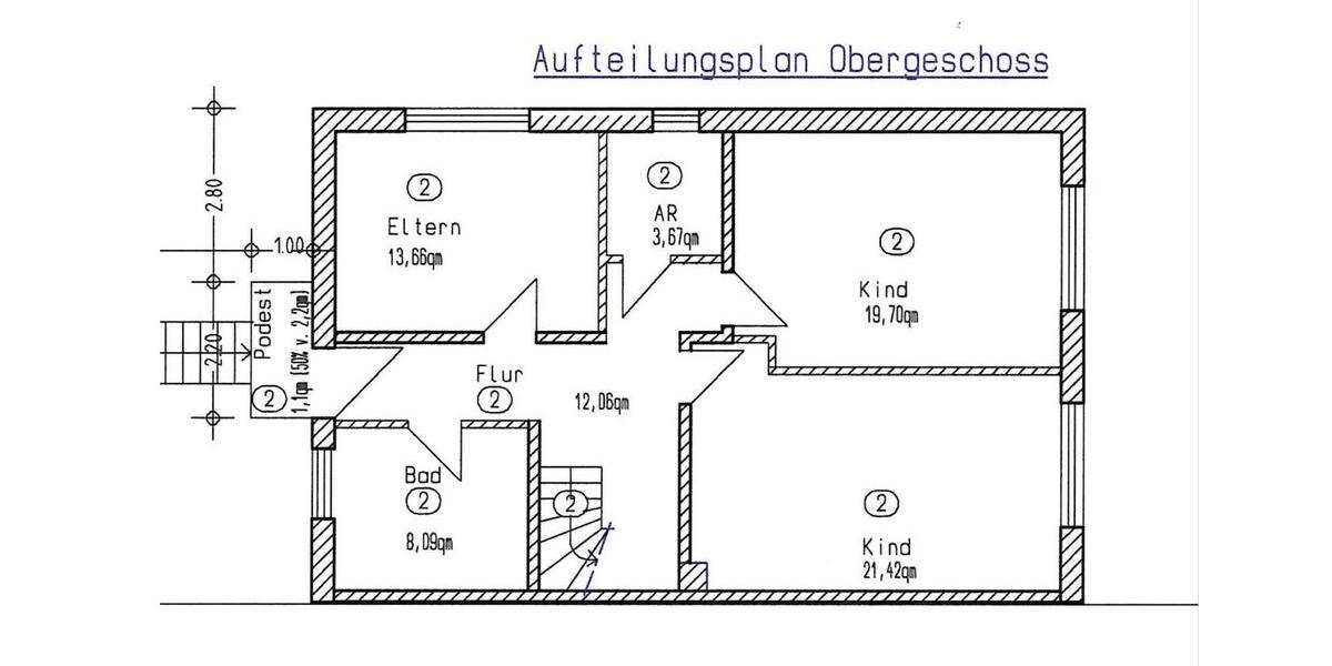 Maisonettenwohnung Bergisch Gladbach Frankenforst - 4 Zimmer, 140 m&sup2;, 1.720&euro; | Angebot:25454802