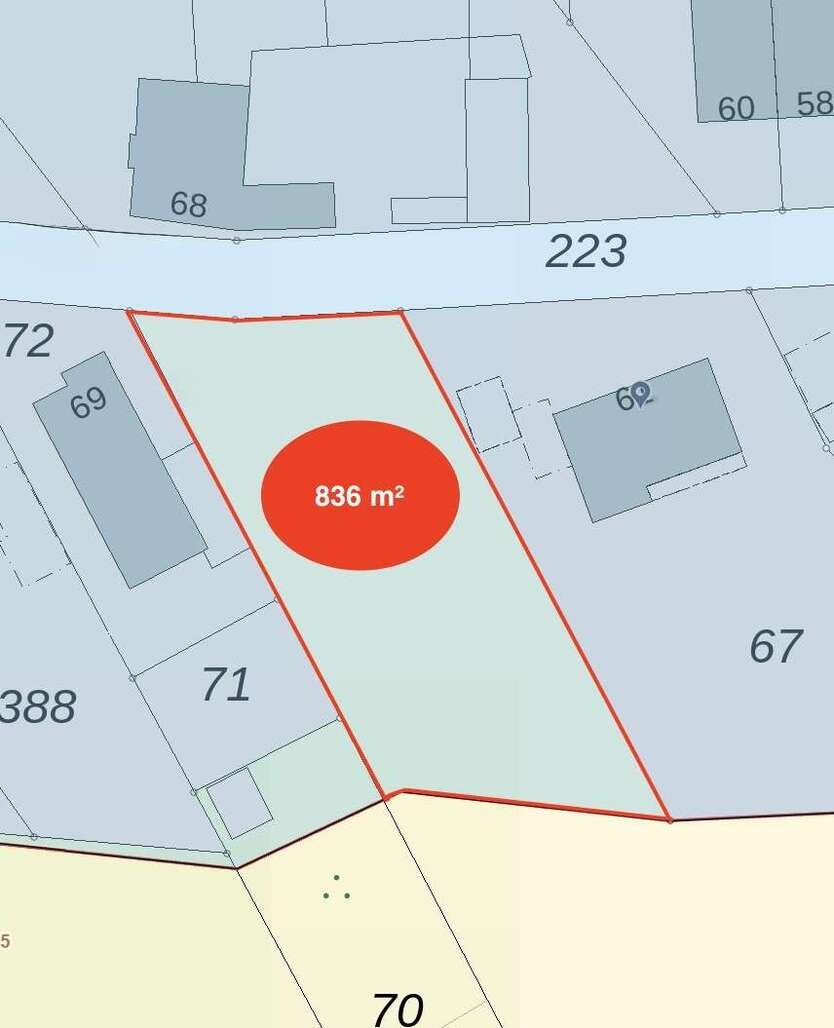 Grundstück zu verkaufen in Bornheim 443.000 € 836 m² zimmer