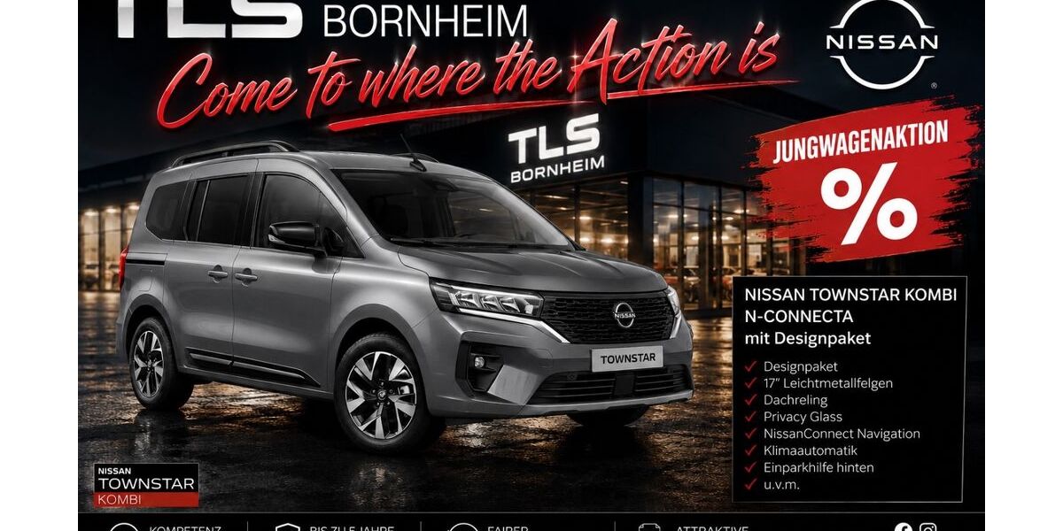 Nissan Townstar 9.467 km 26.890 &euro; Bornheim 53332