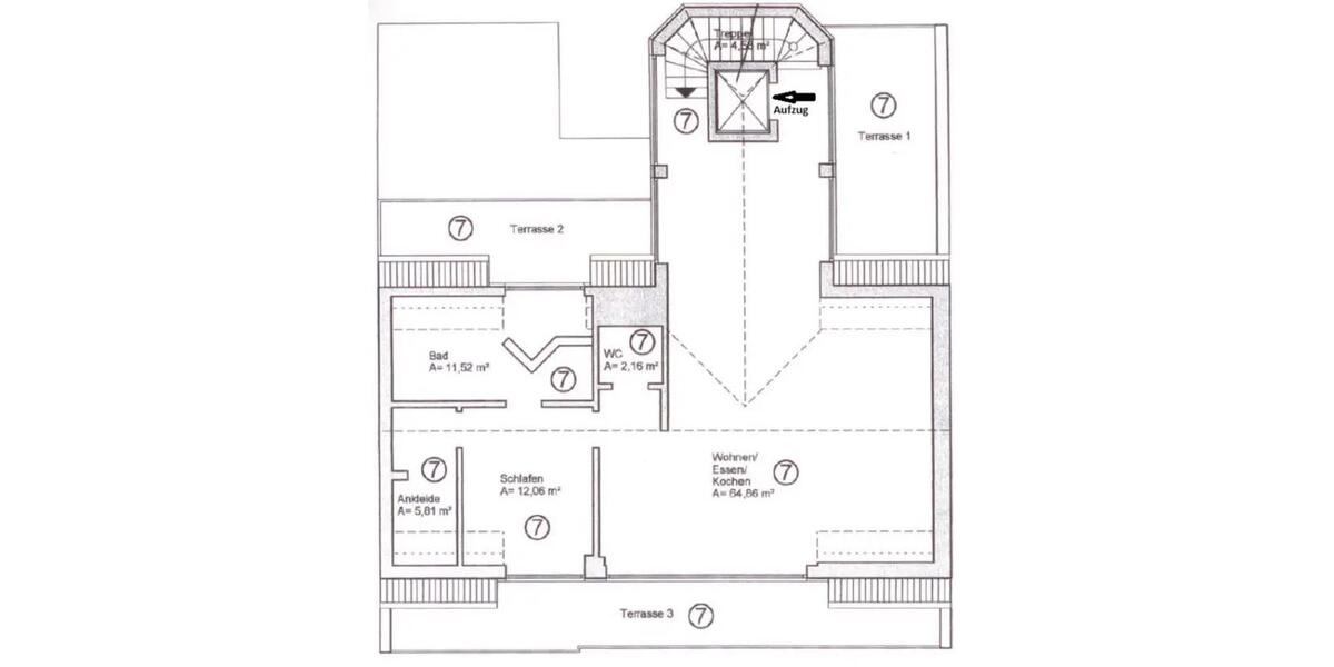 Einfamilienhaus Leverkusen - 2.5 Zimmer, 122 m&sup2;, 1.130&euro; | Angebot:27567527