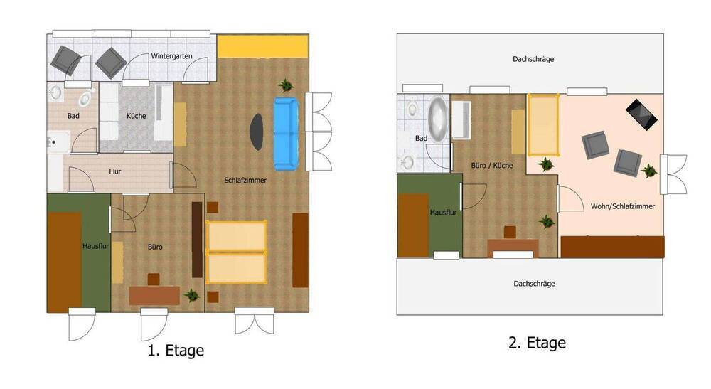 Charmantes Zweifamilienhaus mit großem Garten